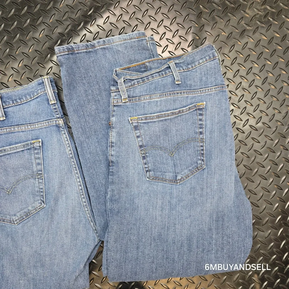 Levi's 559‎ Relaxed Straight Jeans 40x30 Medium Wash Lot of 2